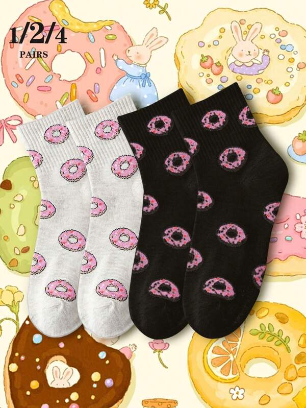 1/2/4PAIRS,The New Clothing Style Is Designed Simply, And The Socks Have Diverse Functions. These Short Socks Are Comfortable To Wear And Highly Absorbent. They Are Suitable For Daily Wear, Sports, Office Work, And Casual Styles, And Can Be Used Throughout The Year. The Valentine's Day Short Socks Are Suitable For Both Men And Women And Are Mid-Calf Length. A Brand-New Halloween Series.