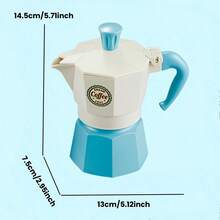 Children's Realistic Coffee Machine Toy Set, Montessori Kitchen Role Play Afternoon Tea Party Toy, With DIY Desserts And Snacks, Simulated Espresso Machine, Cups, Cakes And Tableware Accessories, Educational Toy For Boys And Girls, Interactive Coffee Shop Game, Develops Hands-On Ability And Imagination - Multicolor - View 9