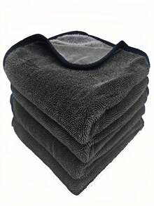 1 Piece {40*60cm/60*90cm/60*160cm} Multiple Sizes Available, Thick Towel With Strong Water Absorption Without Residue, Car Wash Specialized Towel, Double-Sided Enlarged And Thickened Lint-Free Towel, Reusable And Easy To Clean