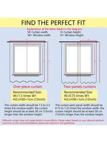 1 件双层 100% 遮光无钻窗帘，浪漫蕾丝透明顶层和自粘轻质底层面料，隐私保护和遮阳，自粘便携式窗帘适用于门、卧室、客厅、办公室、地下室、厨房、变暗房间、秋季装饰、秋季装饰、房间装饰 - 米色 - 查看 11