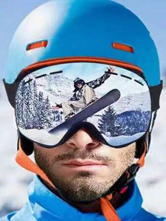 2025 Newest Double Lenses Anti-Fog Glasses Ski Snow Goggles Winter Outdoor Sports Protective Glasses Sun Protect Snowboard Goggles