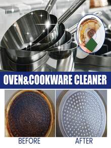 Stainless Steel Cookware Cleaning Paste, Removes Pot Bottom Stains, Multi-Purpose Cleaning, Effective Cleaning Without Damaging Items