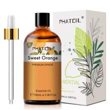 1pc 100ml/3.38fl.Oz Premium Essential Oils ,PHATOIL Essential Oil For Candle & Soap Making,Bath Bombs Making, Fruit Scented Oils For Diffusers For Home,Summer Aromatherapy Diffuser Oils, Lavender