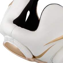 Unisex Adult Elite Boxing Gloves - White (White/Gold) - View 6