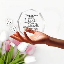 Condolencias por el fallecimiento - Luz conmemorativa por la pérdida de padre, madre, esposo y ser querido. Decoración de hogar, dormitorio, escritorio de oficina, mesa, en estilo retro. Regalos únicos para mujeres, regalos de inauguración de casa. Ideal para expresar condolencias y crear un espacio reconfortante. Adecuado para servicios conmemorativos, días de recuerdo y como un gesto sincero en momentos de pérdida. - Multicolor - Ver 4