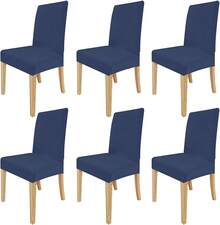Kitchen Chair Covers - Blue - View 9