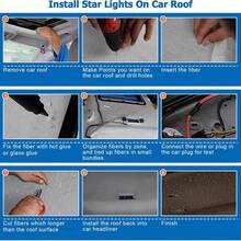 1000PC Car/Home Headliner Star Light Kit Roof Twinkle Ceiling Lights Fiber Optic - Multicolor - View 9