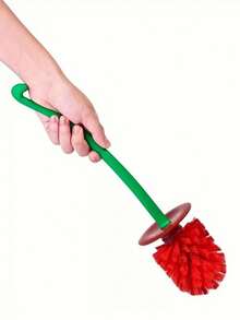 1 Set kreative Kirsche Toilettenbürste, einzigartige Toilettenbürste und Halterung