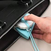 (2 Pack) Collapsible Bottle Travel [Double Leak-Proof Design] [Cap With Safety Rope] BPA Silicone Foldable Bottle Outdoor Hiking Sports Lightweight, Couple (Gray+Green) - Green+Green - View 11