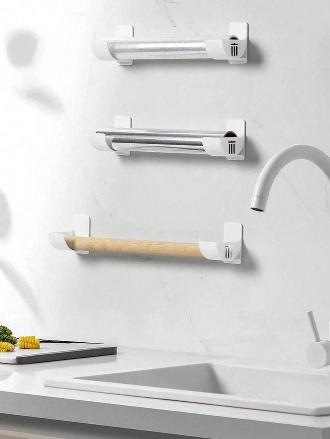 4 قطع حامل قابل للتعديل لأكياس القمامة، مناسب لتخز...