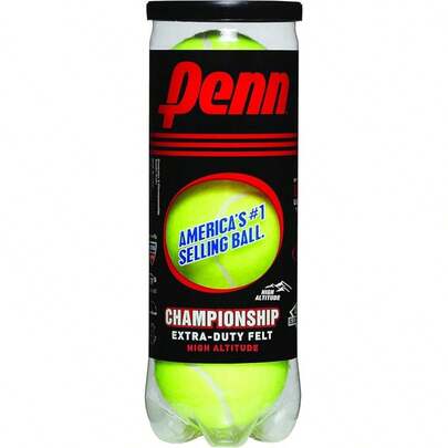 Penn Championship High Altitude Tennis Balls - Extra Duty Felt Pressurized Tennis Balls