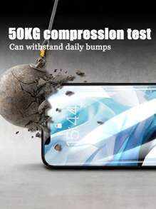 2pcs Tempered Film Compatible With IPhone Compatible With Apple IPhone 16/16 Plus/16 Pro/16 Pro Max/15/15Plus/15Pro/15Promax Waterproof Shockproof Anti-Fall Anti-Fall Scratch Resistant Anti-Fingerprint Full Cover - Clear - View 8