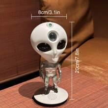 Alien Galaxy Projector Lamp With Nebula, Star Projector Ceiling LED Light, Starry Night Light With Remote Control, Christmas, Birthday Gift, Suitable For Bedroom, Living Room Room Decoration - Alien - View 3