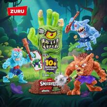 Spin Master Smashers Horror House: Stwórz tajemnicze jajko potwora w pudełku, Zbuduj własnego potwora, Kolekcjonerskie zabawki i gadżety, Ponad 10 niespodzianek w środku, Wilkołak, Frankenstein, Zabawki z potworami zombie, Prezent w postaci jajka niespodzianki, Zabawa dla chłopców i dzieci