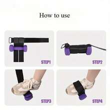 Adjustable Ankle Weights With Dumbbell Rack, Home Fitness Equipment, Black Polyamide (Nylon) Ankle Weights With Safety Buckle, Suitable For Calf Raises, Leg Extensions, Easter And Mother's Day Gifts