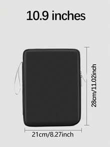 1 件 PU 皮革防水手提包保护套，适用于 10.9 英寸、12.9 英寸及以下 15 英寸平板电脑/iPad，轻巧便捷 - 彩色 - 查看 11