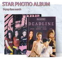 Kpop Black & Pink Star Album, High Definition Fans Merchandise Goods, Celebrity Photobook, Collectibles, Small Gifts, Holiday Gifts - Multicolor - View 2