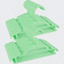 30/20/10pcs Kids Clothes Plastic Hangers, Durable Non-Slip Children Clothing Drying Racks