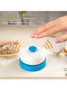 1pc Answer Buzzer, Hand Held Bell For Pets, Serving Bell, Dog Or Bird Training Bell, Desk Game Quiz Competition Buzzer - Multicolor - View 6