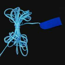 Fishing Cast Net 5.4m/18ft Hand Weaving Cast Fishing Net Quick Throw Mesh Drawstring Chain Bottom Spread Nylon Fishing Cast Net Bait Easy Throw Hand Cast Nylon Mesh With Sinker - White - View 11