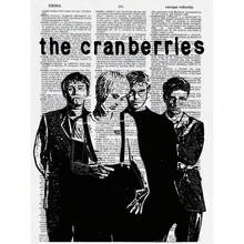 Tranh in trên vải canvas, không khung, hình ảnh bìa album nhạc "Zombie" của ban nhạc Cranberries thời xưa, thích hợp trang trí nhà cửa, quán bar, quán cà phê, làm quà tặng cho người hâm mộ, có thể đóng khung hoặc mua riêng. - nhiều màu - Xem 36