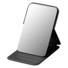 Espejo pequeño plegable para dormitorio de estudiantes, portátil, estilo Ins, espejo de maquillaje de escritorio de alto valor