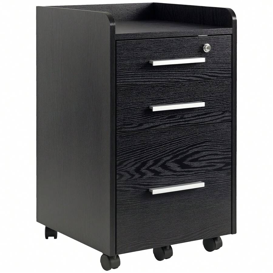 HOMCOM Filing Cabinets - Noir - Voir 1