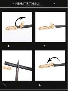 Cinturón negro delgado para mujer, cinturón decorativo de estilo coreano de moda para vestidos y faldas, verano, escuela, otoño, Halloween