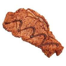 Simulación de PVC, modelo de comida de filete falso, accesorios de fotografía, accesorios de decoración de restaurante, comida bonita y realista, peso ligero XNFD - Filete frito en sartén - Ver 9