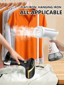 YTWO 1500W 手持式蒸汽挂烫机，1 档加热设置，蒸汽温度 130°C，300ML 水箱容量，高品质蒸汽挂烫机，适合旅行、居家、返校、旅行必备 - 查看 3