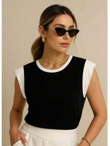 DONA TIKA Women Blouses - Black - View 1