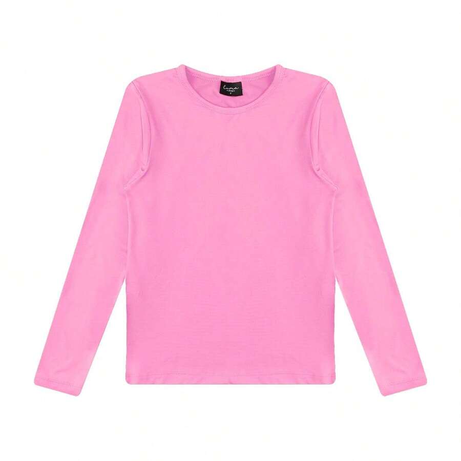 Thermal Long Sleeve Flannel Plush Winter Second Skin Thermal Blouse - Dusty Pink - View 1