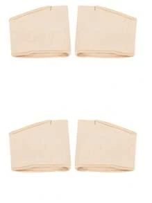 2 قطعة/مجموعة وسادات أمامية للقدم مضادة للانزلاق، سميكة وقابلة للتنفس، تخفف آلام القدم والتقرن والبثور، أكمام واقية مناسبة للرجال والنساء، هدية أنيقة