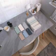 1 pieza Caja de almacenamiento de maquillaje para baño extra gruesa e impermeable, puede contener mascarillas faciales, esencias, cosméticos, fundas de teléfono, diseño de vista clara, organizador de tocador ahorra espacio