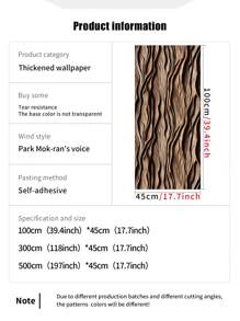 1 rolă de tapet vintage maro cu aspect de lemn, 1 m/3 m/5 m, hârtie de contact detașabilă și autoadezivă, tapet din vinil pentru decor DIY pentru casă, fundal cameră, dormitor, bucătărie, sufragerie, baie, dulap, tapet pentru renovarea mobilierului, autocolante de perete, decor cameră, decor perete, decor sufragerie