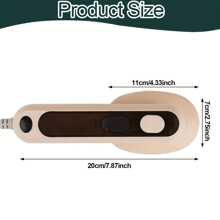 OBOVAY Ferro da stiro portatile a vapore per indumenti, elettrico domestico per uso umido e asciutto, piccolo e professionale, adatto per il viaggio