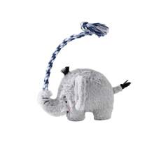 1 pieza Muñeco de peluche de cocodrilo con sonido para mascotas, muñeco de cuerda para morder, muñeco de peluche con chillido para gatos y perros, muñeco antiestrés para mascotas adecuado para la diversión diaria de todos los gatos y perros