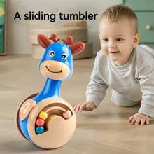 Juguete de bebé Pato de dibujos animados que canta y baila, juguete de música y luces eléctricas para niños, juguete educativo para bebés, juguete de música de teléfono para bebés, juguete de aprendizaje temprano para bebés, juguete interactivo de pato amarillo con sonido y luz, juguete de simulación multifuncional de juego de aprendizaje - Multicolor - Ver 8