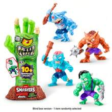 Spin Master Smashers Horror House: Stwórz tajemnicze jajko potwora w pudełku, Zbuduj własnego potwora, Kolekcjonerskie zabawki i gadżety, Ponad 10 niespodzianek w środku, Wilkołak, Frankenstein, Zabawki z potworami zombie, Prezent w postaci jajka niespodzianki, Zabawa dla chłopców i dzieci