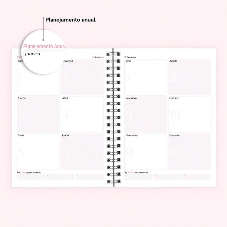Planners - Màu hồng gỉ - Xem 7