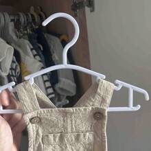 30/20/10pcs Kids Clothes Plastic Hangers, Durable Non-Slip Children Clothing Drying Racks