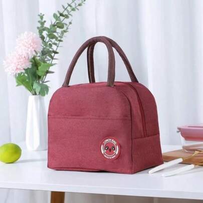 Bolsa térmica lancheira de mão Bolsa Portátil Com Isolamento Térmico