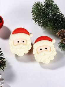 A Fashionable And Exquisite New Christmas Santa Claus Earring Suitable For Ladies To Wear As A Christmas Gift
