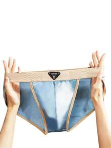 6pcs/Set Popular Ice Silk Breathable Comfortable Unisex Briefs