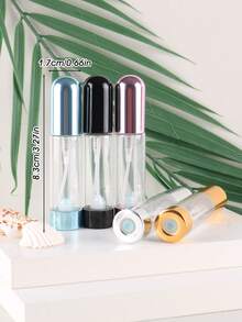 1 件/5 件 5ml 迷你玻璃底可填充香水瓶 - 防漏铝喷雾器 - 便携式细雾喷雾瓶 - 可再填充且易于泵送的设计 - 适合香水、古龙水 - 旅行必备 - 居家、卧室、浴室装饰、旅行配件，适用于婚礼、派对、节日、返校、生日 - 送给爸爸、妈妈、朋友、新年、配饰、趣味礼物 - 彩色 - 查看 6