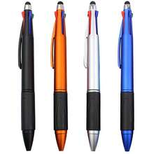 MiSiBao 4-Color Ballpoint Pen Multi Colored Pens In One Medium Point (1.0mm) Touch Screen Stylus, 5-Count-385038 - Bút stylus bốn màu - Xem 2