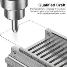 2pcs Tempered Glass Screen Protector, Waterproof And Scratch-Resistant, Compatible With Fire HD 7 2014, Legion Y700, P11 Plus, P12 12.7, And Tab M10 Series. Easy To Install, High-Definition And Clear, No Bubbles, Fingerprint-Proof, Scratch-Resistant, And Shockproof, Durable. - Clear - View 5