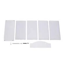 Floor-Standing Magazine Rack Information Rack Storage Rack Newspaper Rack Display Rack Manual Book Rack Single Page Simple Iron - White - View 8