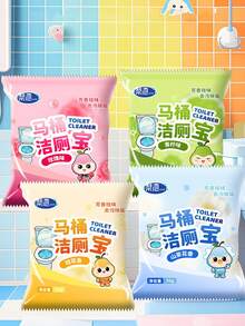 1/4/10/20 piezas Bloque de limpieza de inodoro de múltiples sabores, bloque de limpieza de inodoro de doble efecto fragante, limpiador de inodoro que desodoriza el artefacto desodorizante de burbujas azules del inodoro para eliminar el olor.