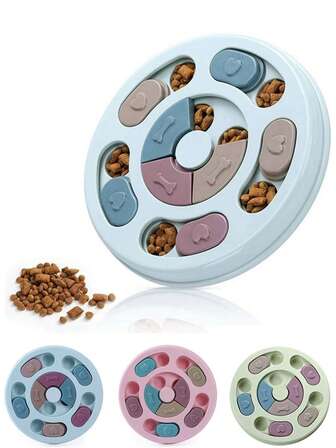 Ciotola per animali domestici, giocattolo puzzle per animali domestici, giocattolo puzzle per cani, ciotola nascondi e cerca per gatti e cani, vassoio per cibo per gatti e cani, giocattolo di addestramento per animali domestici, ciotola interattiva per cibo per animali domestici, ciotola cerca cibo per animali domestici, ciotola per cibo per animali domestici, piastra gioco di partizione per cibo per animali domestici, ciotola anti-soffocamento per animali domestici, forniture per animali domestici, giocattolo puzzle per cani per alleviare la noia, giocattolo di addestramento QI per cuccioli, giocattolo di foraggiamento per gatti e cani, giocattolo di intrattenimento per animali domestici, solo per uso di animali domestici